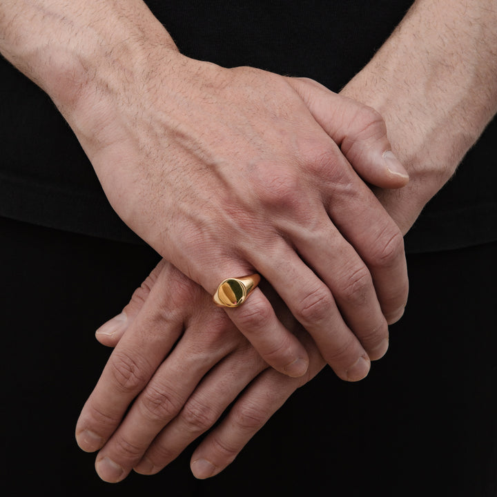 Ellery Signet Ring Gold