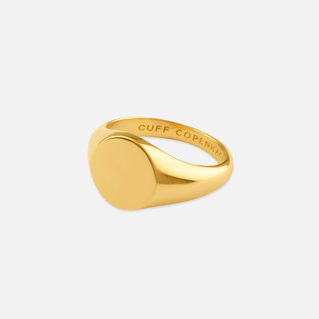 Ellery Signet Ring Gold