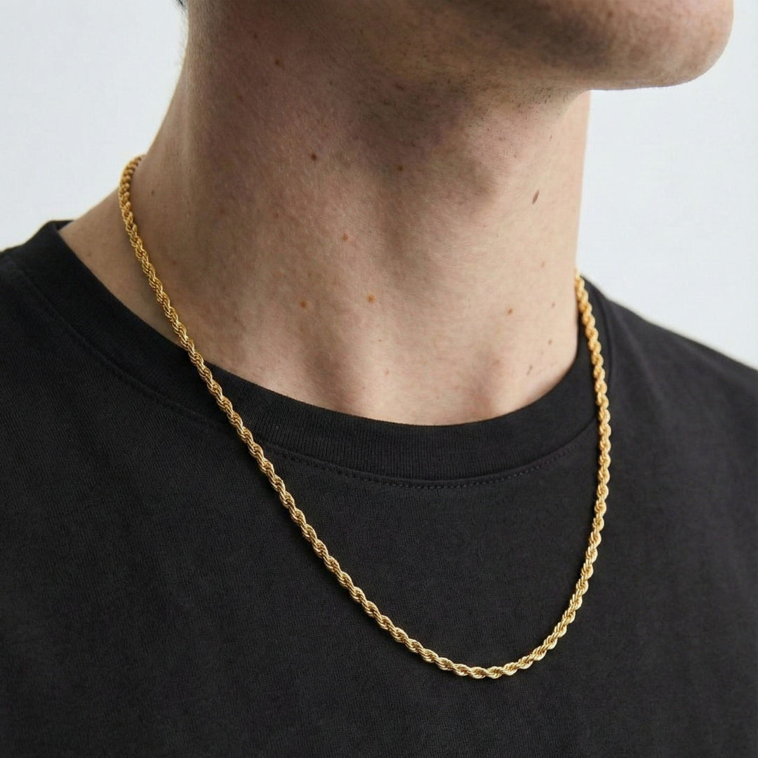 Rope Necklace Gold